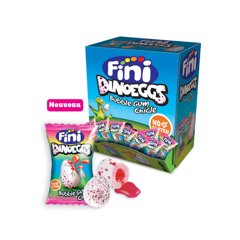 Fini Boom Dinosaures (Dino Eggs) - Chewing Gum 200 pcs