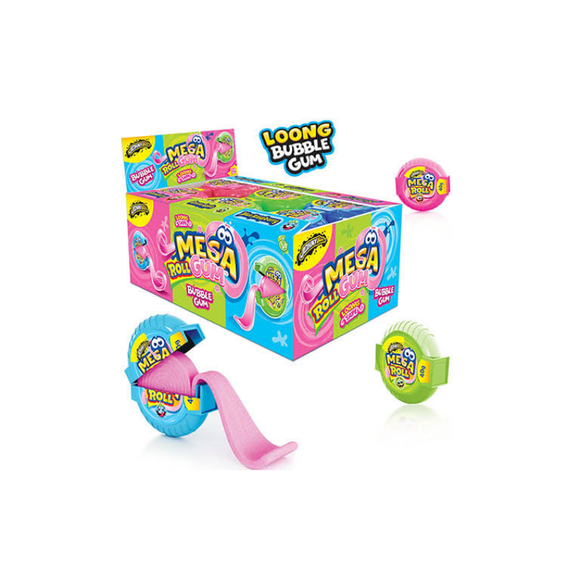 Mega Roll Gum - Johny Bee (24pcs)